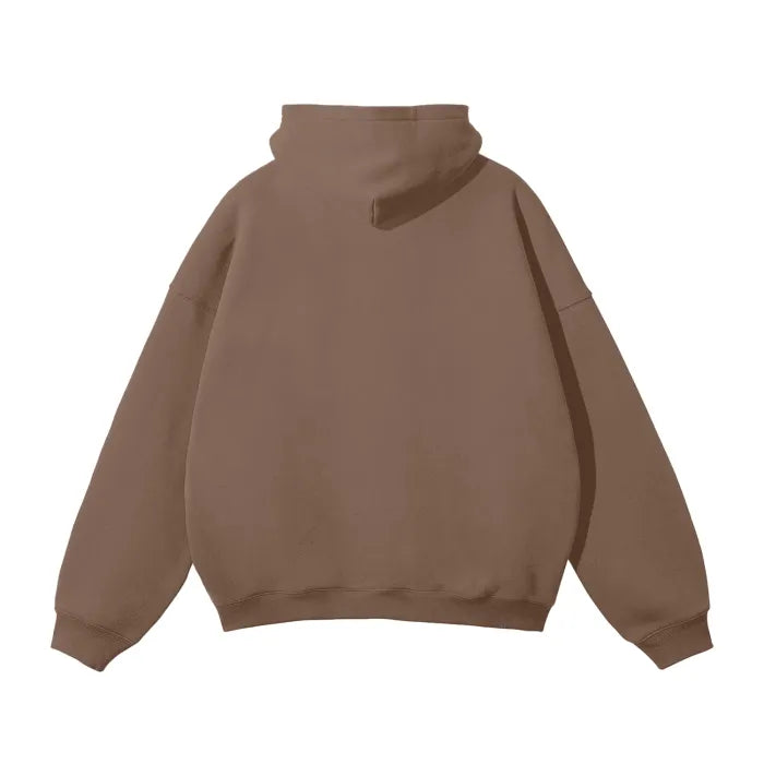 Rose Petal OverSized Fleece Hoodie
