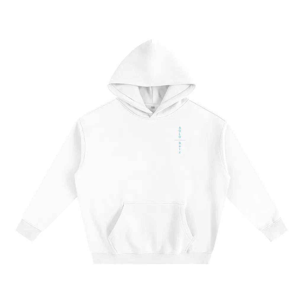 Baby Blue Oversized Fleeced Hoodie