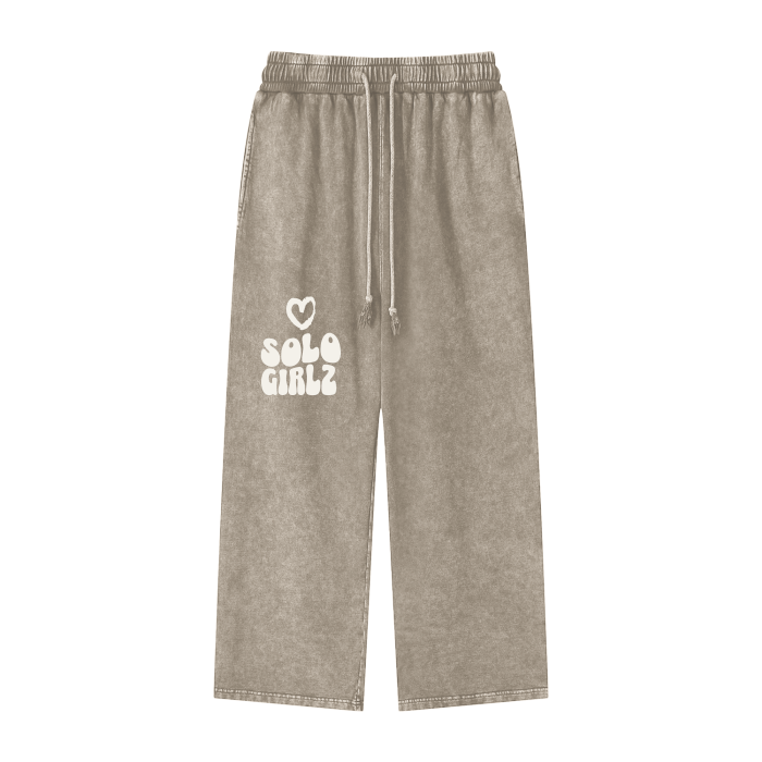 SoloGirlz Heartz - Straight Legged Sweats