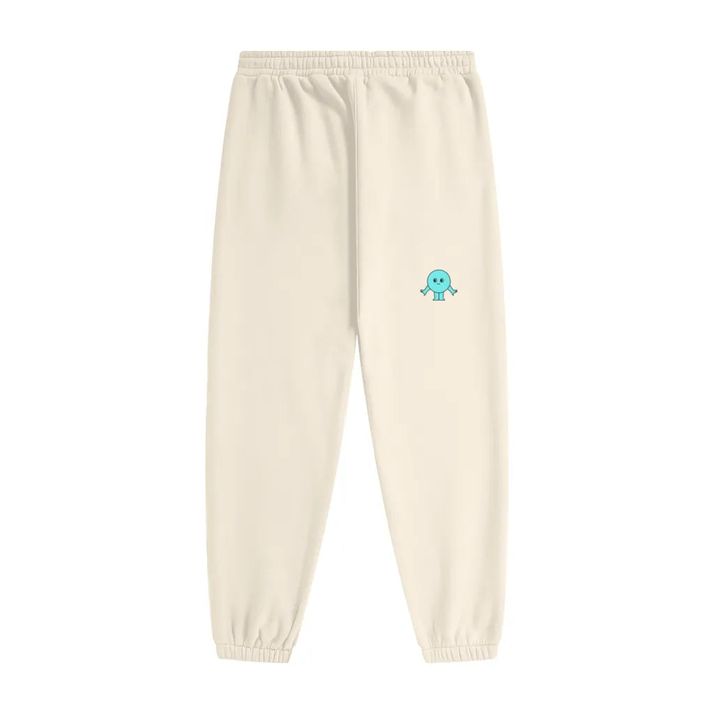 Fleece SweatPants - Baby Blue Slash