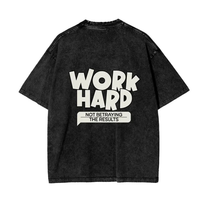 Work Harder Workout OverSized T-Shirt