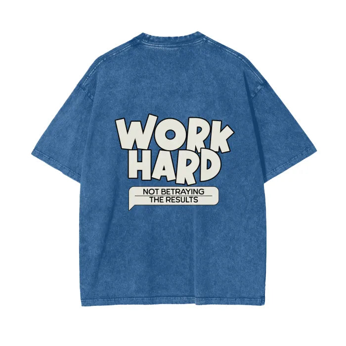 Work Harder Workout OverSized T-Shirt