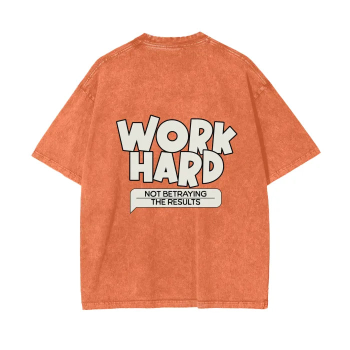 Work Harder Workout OverSized T-Shirt