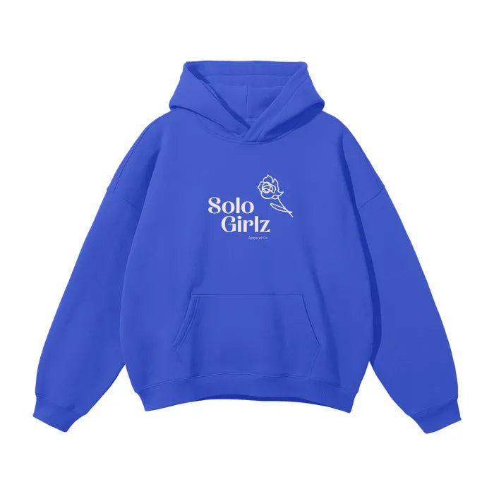 Rose Petal OverSized Fleece Hoodie
