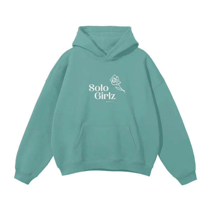 Rose Petal OverSized Fleece Hoodie