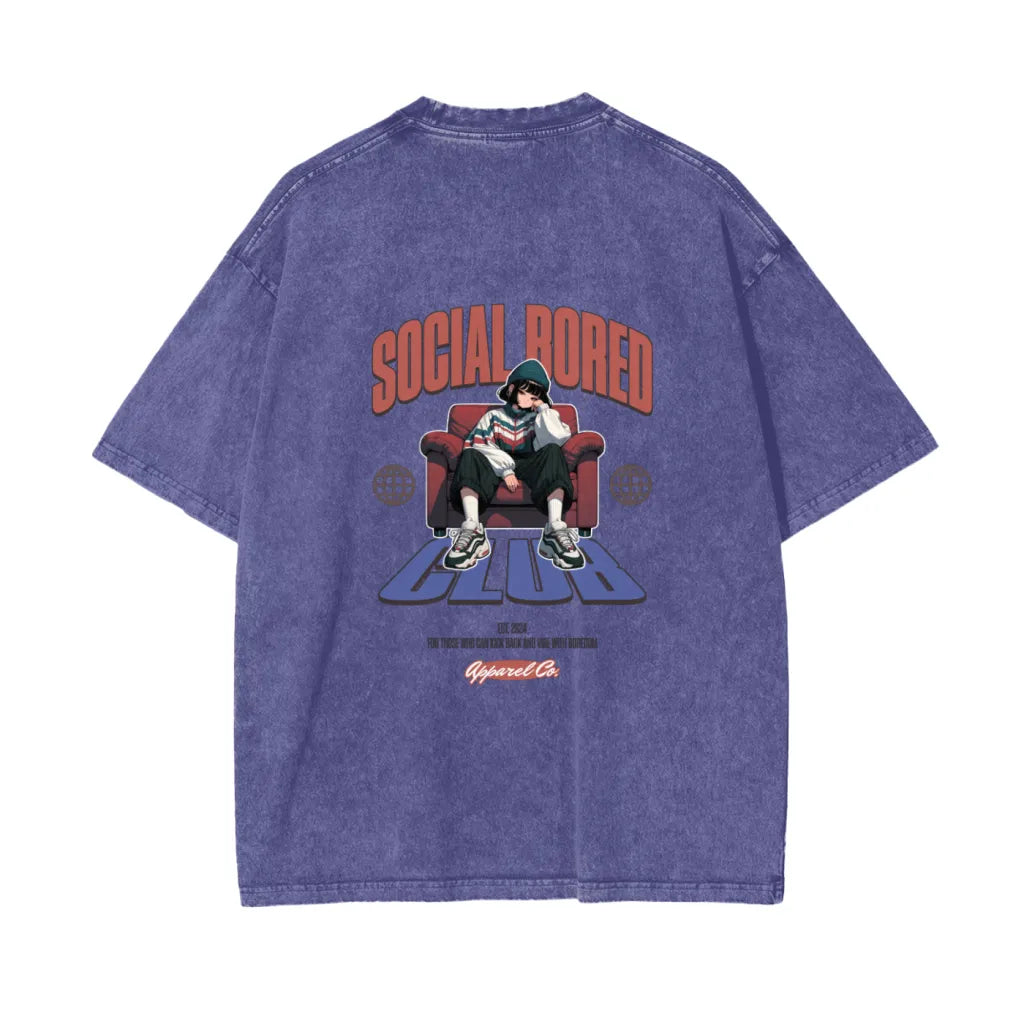 Vibe W/ Boredom OverSized T-Shirt