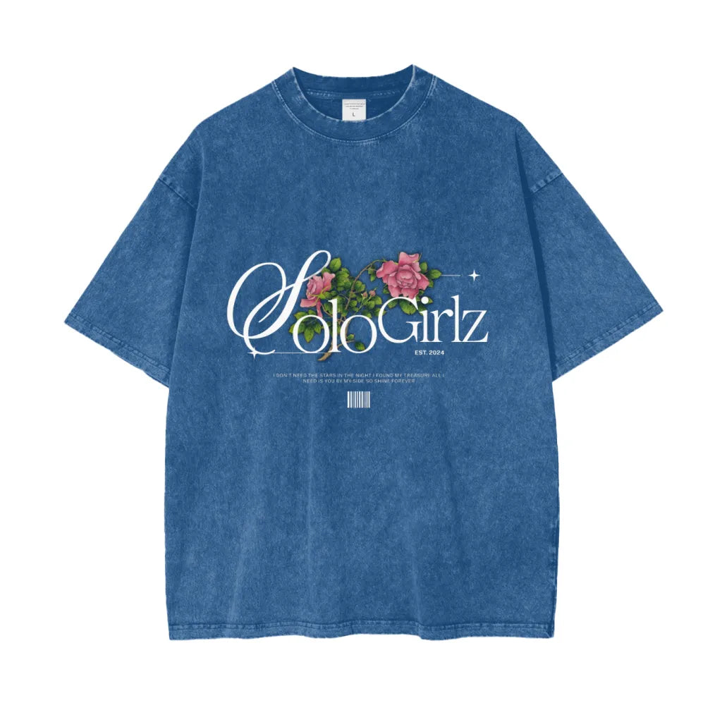 Flowers Blossom OverSized T-Shirt
