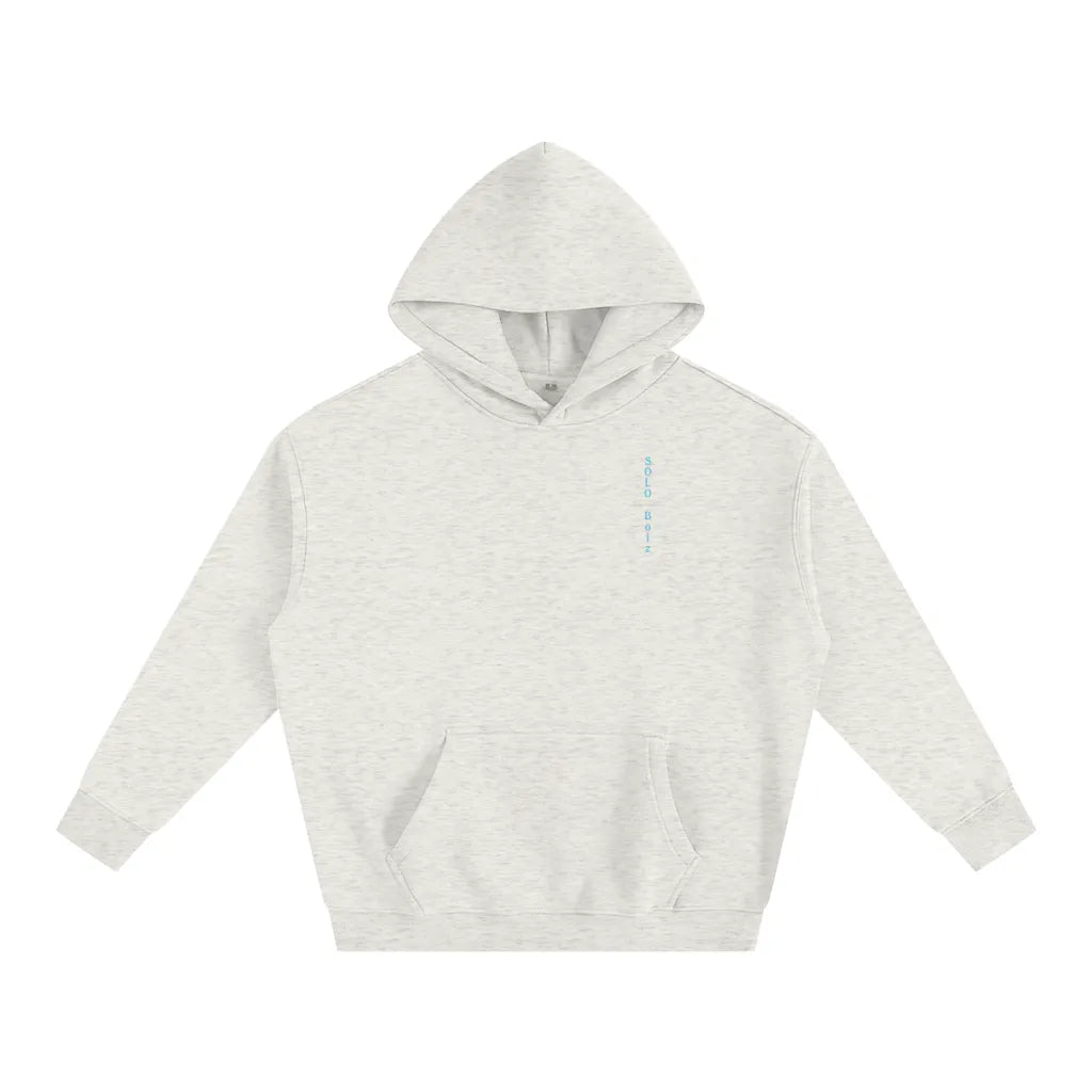 Baby Blue Oversized Fleeced Hoodie