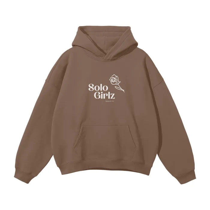 Rose Petal OverSized Fleece Hoodie