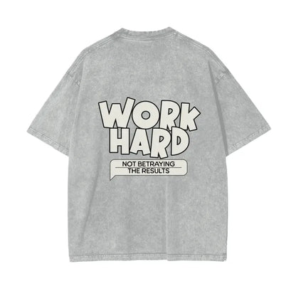 Work Harder Workout OverSized T-Shirt