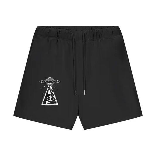 Alien Abduction Fleece Loose Shorts