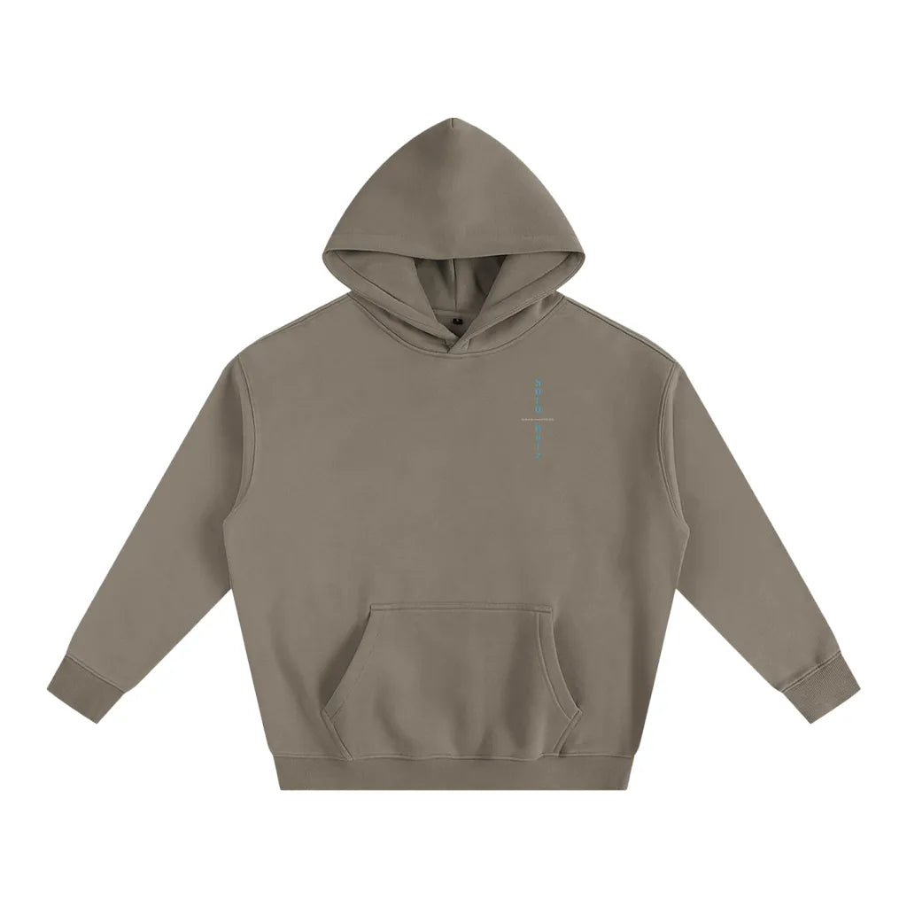 Baby Blue Oversized Fleeced Hoodie