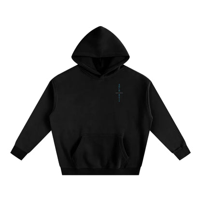 Baby Blue Oversized Fleeced Hoodie