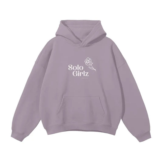 Rose Petal OverSized Fleece Hoodie