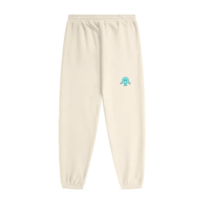 Fleece SweatPants - Baby Blue Slash