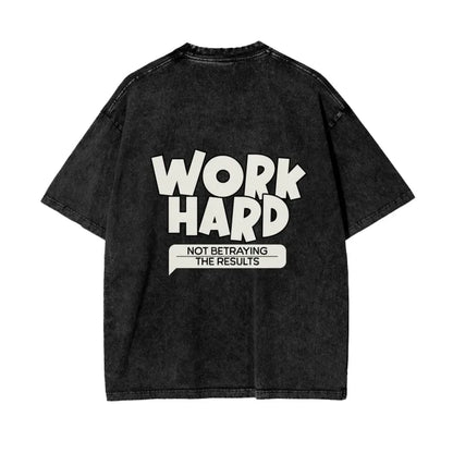 Work Harder Workout OverSized T-Shirt