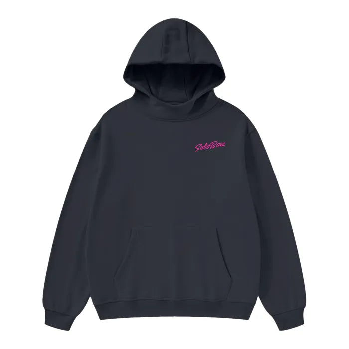 Purp City High Neck Fleece Hoodie