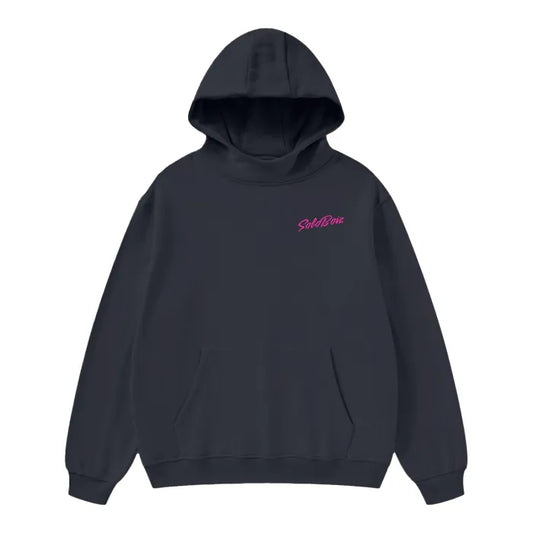 Purp City High Neck Fleece Hoodie