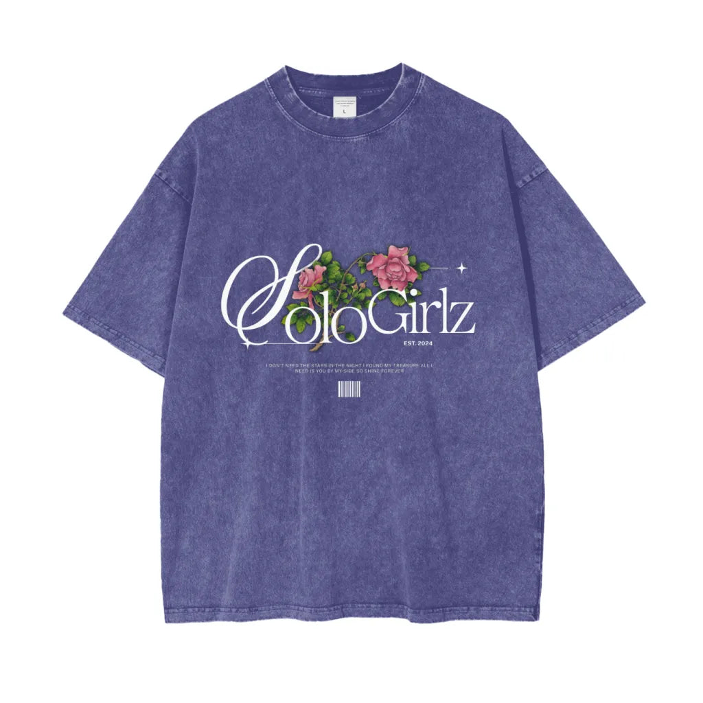 Flowers Blossom OverSized T-Shirt