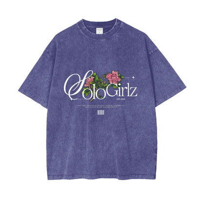 Flowers Blossom OverSized T-Shirt
