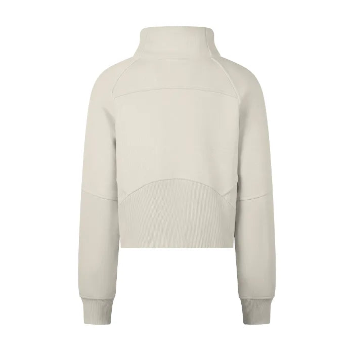 To The SunSet Cropped Half - Zip Sweatshirt