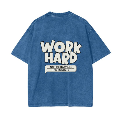 Work Harder Workout OverSized T-Shirt
