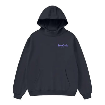 High Neck Fleece Hoodie