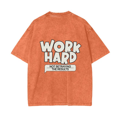 Work Harder Workout OverSized T-Shirt