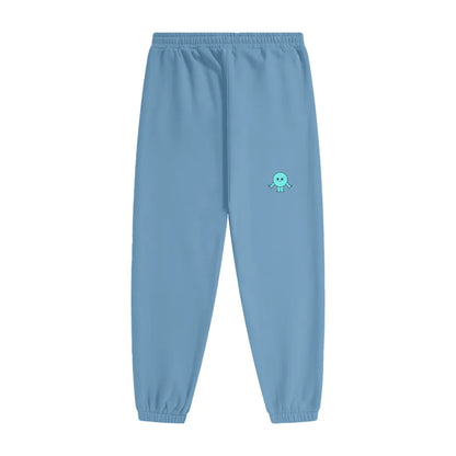 Fleece SweatPants - Baby Blue Slash
