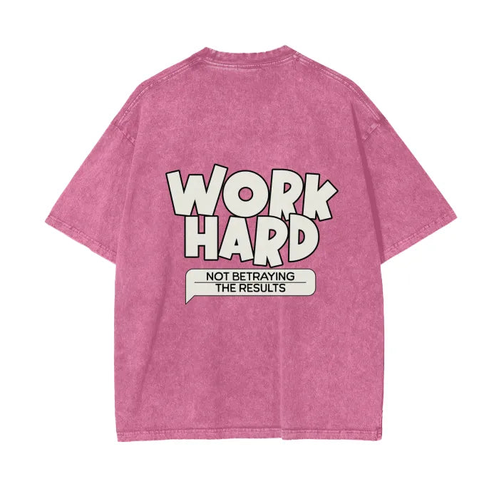 Work Harder Workout OverSized T-Shirt