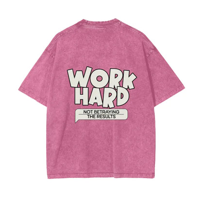 Work Harder Workout OverSized T-Shirt