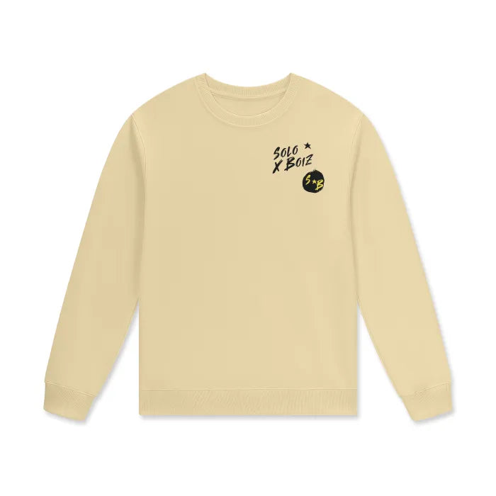 S+B Crewneck Cotton Pullover