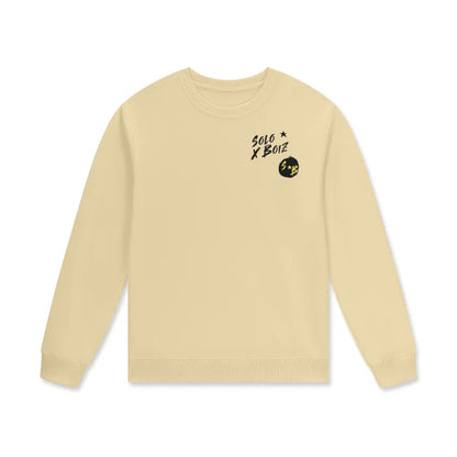 S+B Crewneck Cotton Pullover