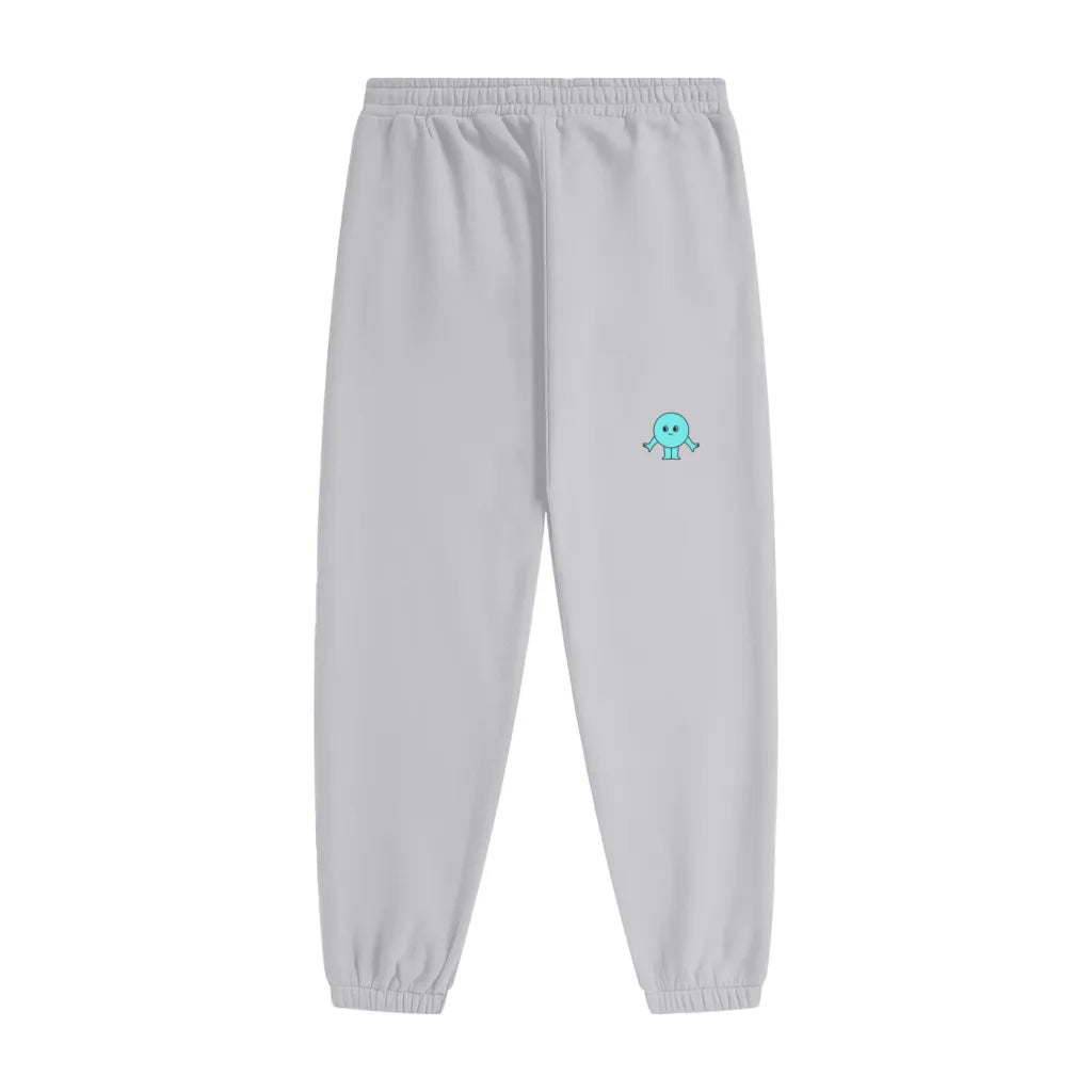 Fleece SweatPants - Baby Blue Slash