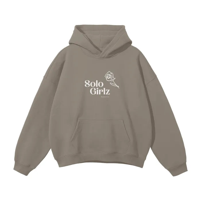 Rose Petal OverSized Fleece Hoodie