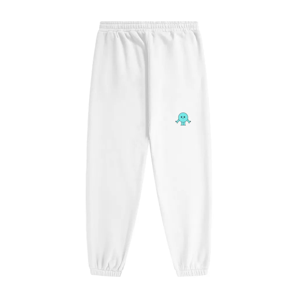 Fleece SweatPants - Baby Blue Slash