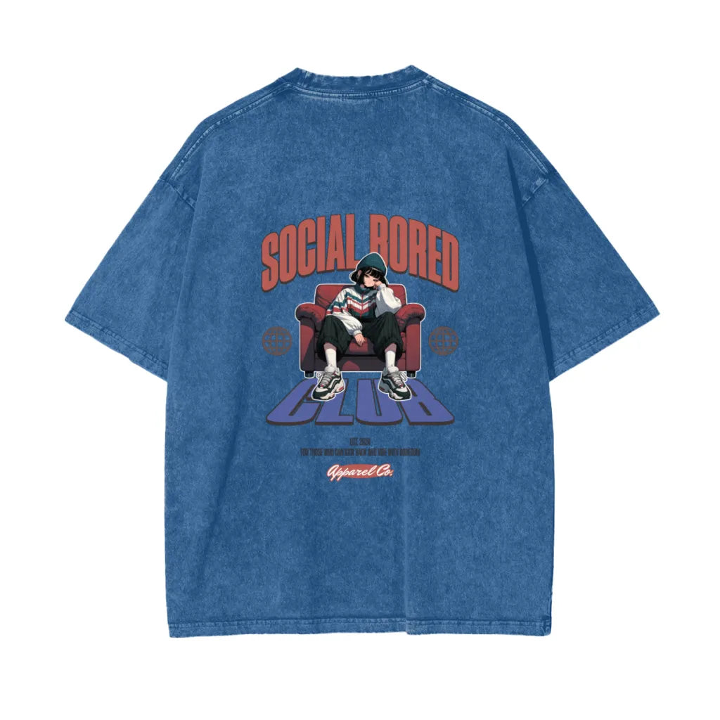 Vibe W/ Boredom OverSized T-Shirt