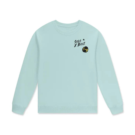 S+B Crewneck Cotton Pullover