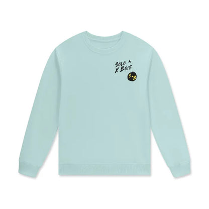S+B Crewneck Cotton Pullover