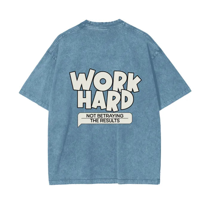 Work Harder Workout OverSized T-Shirt