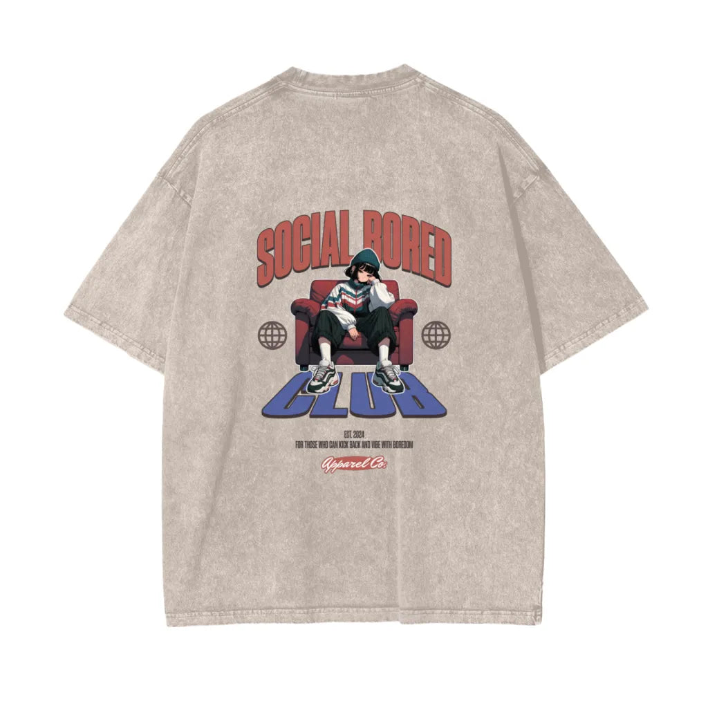Vibe W/ Boredom OverSized T-Shirt