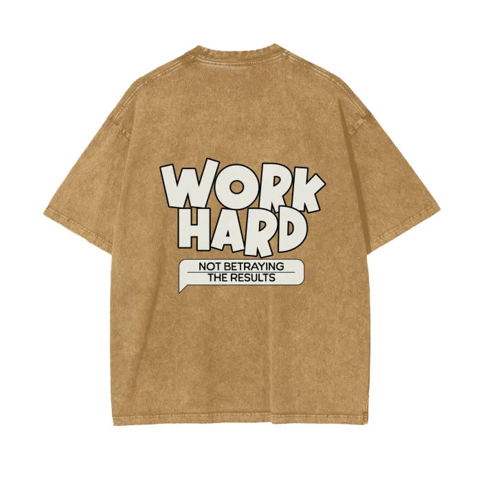 Work Harder Workout OverSized T-Shirt