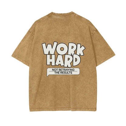 Work Harder Workout OverSized T-Shirt