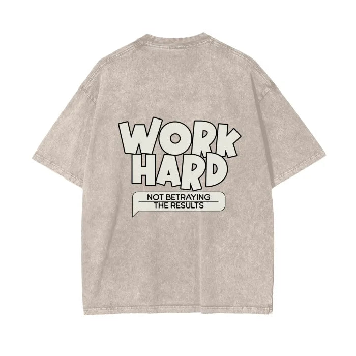 Work Harder Workout OverSized T-Shirt