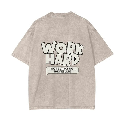 Work Harder Workout OverSized T-Shirt