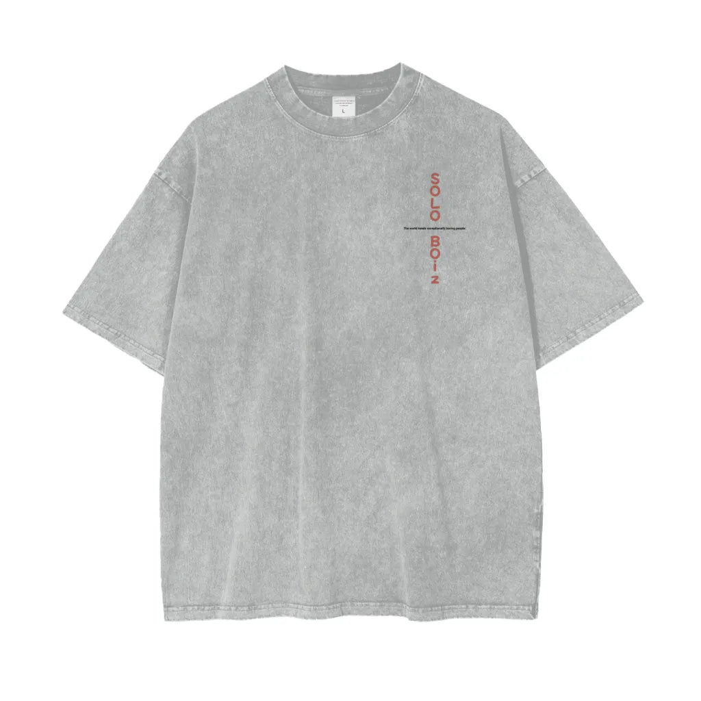 Vibe W/ Boredom OverSized T-Shirt