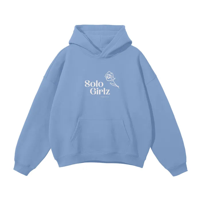Rose Petal OverSized Fleece Hoodie