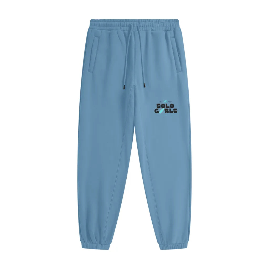 Fleece SweatPants - Baby Blue Slash