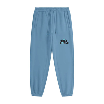 Fleece SweatPants - Baby Blue Slash