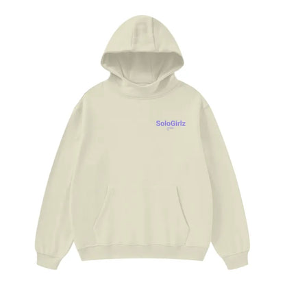 High Neck Fleece Hoodie